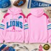 Detroit Lions 2026 NFL Breast Cancer Awareness Game Day Hoodie Shirt, Sports Fans 3D Shirt Detroit Lions 2026 Nfl Breast Cancer Awareness Game Day Hoodie Shirt