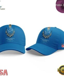 Detroit Lions Native American Heritage 2026 Cap, Fashion Baseball Cap Detroit Lions Native American Heritage 2026 Cap