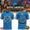 Detroit Lions Native American Heritage 2026 T Shirt, Viral 3D Graphic Tee Detroit Lions Native American Heritage 2026 T Shirt