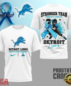 Detroit Lions NFL Prostate Cancer Awareness Month 3D Shirt, Sports Fans 3D Shirt Detroit Lions Nfl Prostate Cancer Awareness Month 3D Shirt