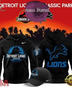 Detroit Lions x Jurassic Park 2026 Limited Edition Hoodie, Viral 3D Graphic Tee Detroit Lions X Jurassic Park 2026 Limited Edition Hoodie