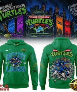 Detroit Lions x Teenage Mutant Ninja Turtles 2026 Limited Edition Hoodie, Trending Music 3D Tee Detroit Lions X Teenage Mutant Ninja Turtles 2026 Limited Edition Hoodie