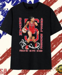 Dream Angel Reese Finals G2 30 PTS 16 REB Atlanta Dream T Shirt, Trendy 2D Print Shirt Dream Angel Reese Finals G2 30 Pts 16 Reb Atlanta Dream T Shirt
