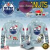 Edmonton Oilers x Peanuts 2026 Christmas Limited Edition Hoodie, Viral 3D Graphic Tee Edmonton Oilers X Peanuts 2026 Christmas Limited Edition Hoodie
