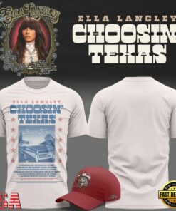 ELLA LANGLEY Choosin’ Texas The Dandelion Tour 2026 Limited Edition 3D Shirt, Trending Music 3D Tee Ella Langley Choosin Texas The Dandelion Tour 2026 Limited Edition 3D Shirt