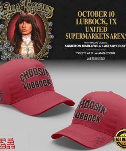 Exclusive Edition Ella Langley x Texas Tech Red Raiders Cap 2026, Music Lover Baseball Cap Exclusive Edition Ella Langley X Texas Tech Red Raiders Cap 2026