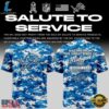 Exclusive Version Detroit Lions Salute to Service T Shirt 2026, Viral 3D Graphic Tee Exclusive Version Detroit Lions Salute TO Service T Shirt 2026