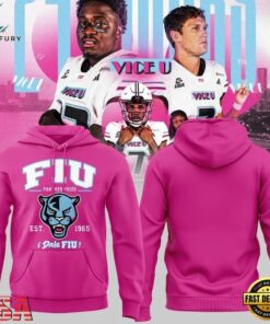 FIU Panthers Football New 2026 Pink Hoodie, Viral 3D Graphic Tee Fiu Panthers Football New 2026 Pink Hoodie
