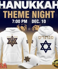 Florida Panthers Hanukkah Theme Night 2026 Limited Edition White Hoodie, Viral 3D Graphic Tee Florida Panthers Hanukkah Theme Night 2026 Limited Edition White Hoodie