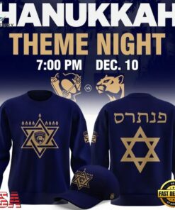 Florida Panthers Hanukkah Theme Night 2026 Sweatshirt, Viral 3D Graphic Tee Florida Panthers Hanukkah Theme Night 2026 Sweatshirt