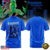 Fontaines D.C. North America 2027 Tour Blue T Shirt, Trending Music 3D Tee Fontaines D C North America 2027 Tour Blue T Shirt