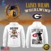 Georgia Bulldogs x Lainey Wilson WHIRLWIND Event Show 2026 White Hoodie, Trending Music 3D Tee Georgia Bulldogs X Lainey Wilson Whirlwind Event Show 2026 White Hoodie