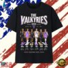 Golden State Valkyries 2026 Players Abbey Road Signatures T Shirt, Trendy 2D Print Shirt Golden State Valkyries 2026 Players Abbey Road Signatures T Shirt