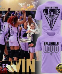 Golden State Valkyries Ballhalla Loud T Shirt, Viral 3D Graphic Tee Golden State Valkyries Ballhalla Loud T Shirt