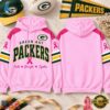 Green Bay Packers 2026 NFL Breast Cancer Awareness Game Day Hoodie Shirt, Sports Fans 3D Shirt Green Bay Packers 2026 Nfl Breast Cancer Awareness Game Day Hoodie Shirt