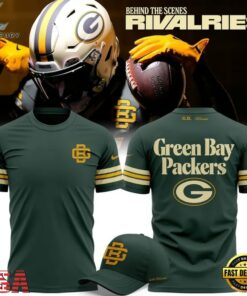 Green Bay Packers 2026 NFL Rivalries Limited Edition T Shirt, Viral 3D Graphic Tee Green Bay Packers 2026 Nfl Rivalries Limited Edition T Shirt