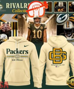 Green Bay Packers 2026 Rivalries Making History Since 1919 Limited Edition Hoodie, Viral 3D Graphic Tee Green Bay Packers 2026 Rivalries Making History Since 1919 Limited Edition Hoodie