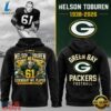 Green Bay Packers Nelson Toburen Always Remembered Legendary Player Hoodie, Viral 3D Graphic Tee Green Bay Packers Nelson Toburen Always Remembered Legendary Player Hoodie