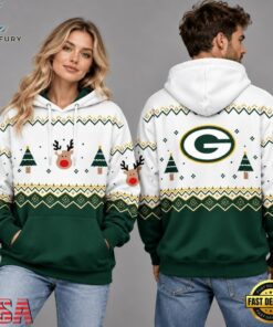 Green Bay Packers NFL Christmas 2026 Limited Edition Hoodie, Sports Fans 3D Shirt Green Bay Packers Nfl Christmas 2026 Limited Edition Hoodie