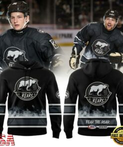 Hershey Bears Hersheypark Dark Nights 2026 Black Hoodie, Viral 3D Graphic Tee Hershey Bears Hersheypark Dark Nights 2026 Black Hoodie