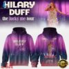 Hilary Duff The Lucky Me Tour 2027 Signed Hoodie, Trending Music 3D Tee Hilary Duff The Lucky ME Tour 2027 Signed Hoodie