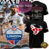 Houston Texans 2026 London Game Special New Black T Shirt, Viral 3D Graphic Tee Houston Texans 2026 London Game Special New Black T Shirt