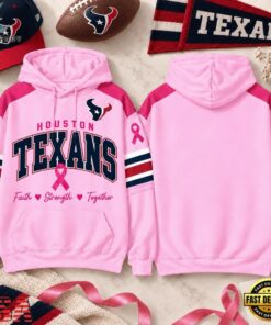 Houston Texans 2026 NFL Breast Cancer Awareness Game Day Hoodie Shirt, Sports Fans 3D Shirt Houston Texans 2026 Nfl Breast Cancer Awareness Game Day Hoodie Shirt