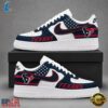 Houston Texans NFL American Flag Football Team Limited Air Force 1 Shoes Sneakers, NFL Fan AF1 Shoes Houston Texans Nfl American Flag Football Team Limited Air Force 1 Shoes Sneakers