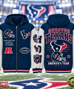 Houston Texans NFL Gridiron Heritage Zip Hoodie, Sports Fans 3D Shirt Houston Texans Nfl Gridiron Heritage Zip Hoodie