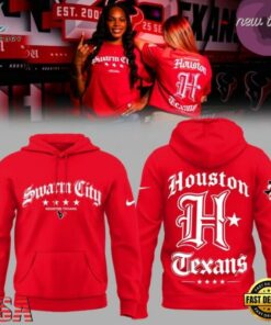 Houston Texans Swarm City 2026 Pullover Hoodie, Viral 3D Graphic Tee Houston Texans Swarm City 2026 Pullover Hoodie