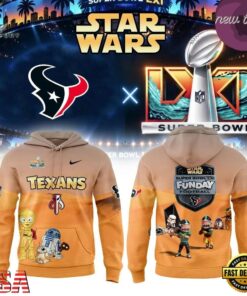Houston Texans x Star Wars Super Bowl LXI All Team 2027 Hoodie, Viral 3D Graphic Tee Houston Texans X Star Wars Super Bowl Lxi All Team 2027 Hoodie
