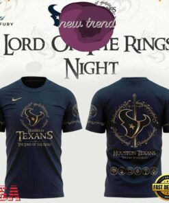 Houston Texans x The Lord of the Rings 2026 3D Shirt, Viral 3D Graphic Tee Houston Texans X The Lord OF The Rings 2026 3D Shirt