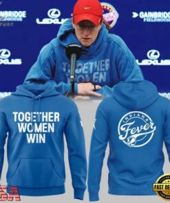 Indiana Fever TOGETHER WOMEN WIN Hoodie, Viral 3D Graphic Tee Indiana Fever Together Women Win Hoodie