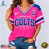Indianapolis Colts 2026 NFL Pink Breast Cancer Awareness V neck T Shirt, NFL Team V Neck Tee Indianapolis Colts 2026 Nfl Pink Breast Cancer Awareness V Neck T Shirt