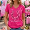 Indianapolis Colts 2026 NFL Tackle Breast Cancer V neck T Shirt, NFL Team V Neck Tee Indianapolis Colts 2026 Nfl Tackle Breast Cancer V Neck T Shirt