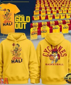 Iowa State Men's Basketball Cyclone Hali Gold Out 2026 Hoodie, Viral 3D Graphic Tee Iowa State Men S Basketball Cyclone Hali Gold Out 2026 Hoodie