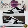 Jack Harlow MONICA Tour 2026 Black Air Force 1 Shoes Sneakers, Music Lover AF1 Shoes Jack Harlow Monica Tour 2026 Black Air Force 1 Shoes Sneakers