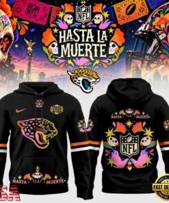 Jacksonville Jaguars NFL Hasta la Muerte 2026 Hoodie, Viral 3D Graphic Tee Jacksonville Jaguars Nfl Hasta LA Muerte 2026 Hoodie