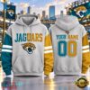 Jacksonville Jaguars NFL Two Tone Colorblock Varsity Hoodie, Sports Fans 3D Shirt Jacksonville Jaguars Nfl Two Tone Colorblock Varsity Hoodie