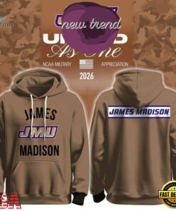 James Madison Dukes Football x Military Appreciation 2026 Hoodie Shirt, Viral 3D Graphic Tee James Madison Dukes Football X Military Appreciation 2026 Hoodie Shirt