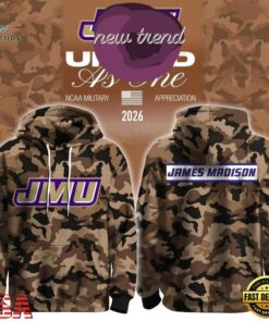 James Madison Dukes Football x Military Appreciation 2026 Limited Edition Hoodie, Viral 3D Graphic Tee James Madison Dukes Football X Military Appreciation 2026 Limited Edition Hoodie