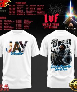 Jay Wheeler La Voz Favorita World Tour Graphic 3D Shirt, Trending Music 3D Tee Jay Wheeler LA Voz Favorita World Tour Graphic 3D Shirt