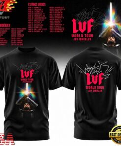 Jay Wheeler La Voz Favorita World Tour T Shirt, Trending Music 3D Tee Jay Wheeler LA Voz Favorita World Tour T Shirt
