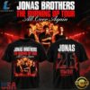 Jonas Brothers Burning Up All Over Again Rosemont, IL City T Shirt, Trending Music 3D Tee Jonas Brothers Burning UP All Over Again Rosemont IL City T Shirt