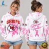 Kansas City Chiefs NFL Pink Ribbon Stronger Together Breast Cancer Awareness Hoodie, Sports Fans 3D Shirt Kansas City Chiefs Nfl Pink Ribbon Stronger Together Breast Cancer Awareness Hoodie