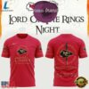 Kansas City Chiefs x The Lord of the Rings 2026 Special New Red T Shirt, Viral 3D Graphic Tee Kansas City Chiefs X The Lord OF The Rings 2026 Special New Red T Shirt