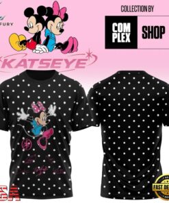 KATSEYE X MICKEY & MINNIE Signed T Shirt, Trending Music 3D Tee Katseye X Mickey Minnie Signed T Shirt