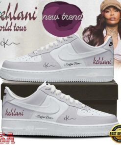 Kehlani World Tour 2026 Air Force 1 Shoes Sneakers, Music Lover AF1 Shoes Kehlani World Tour 2026 Air Force 1 Shoes Sneakers