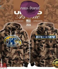 Kent State Golden Flashes Football Military Appreciation 2026 Hoodie, Viral 3D Graphic Tee Kent State Golden Flashes Football Military Appreciation 2026 Hoodie