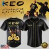 KEO Put A Smile On For Me Tour Signed 2026 Black Baseball Jersey, Hot Baseball Jersey Keo Put A Smile ON For ME Tour Signed 2026 Black Baseball Jersey